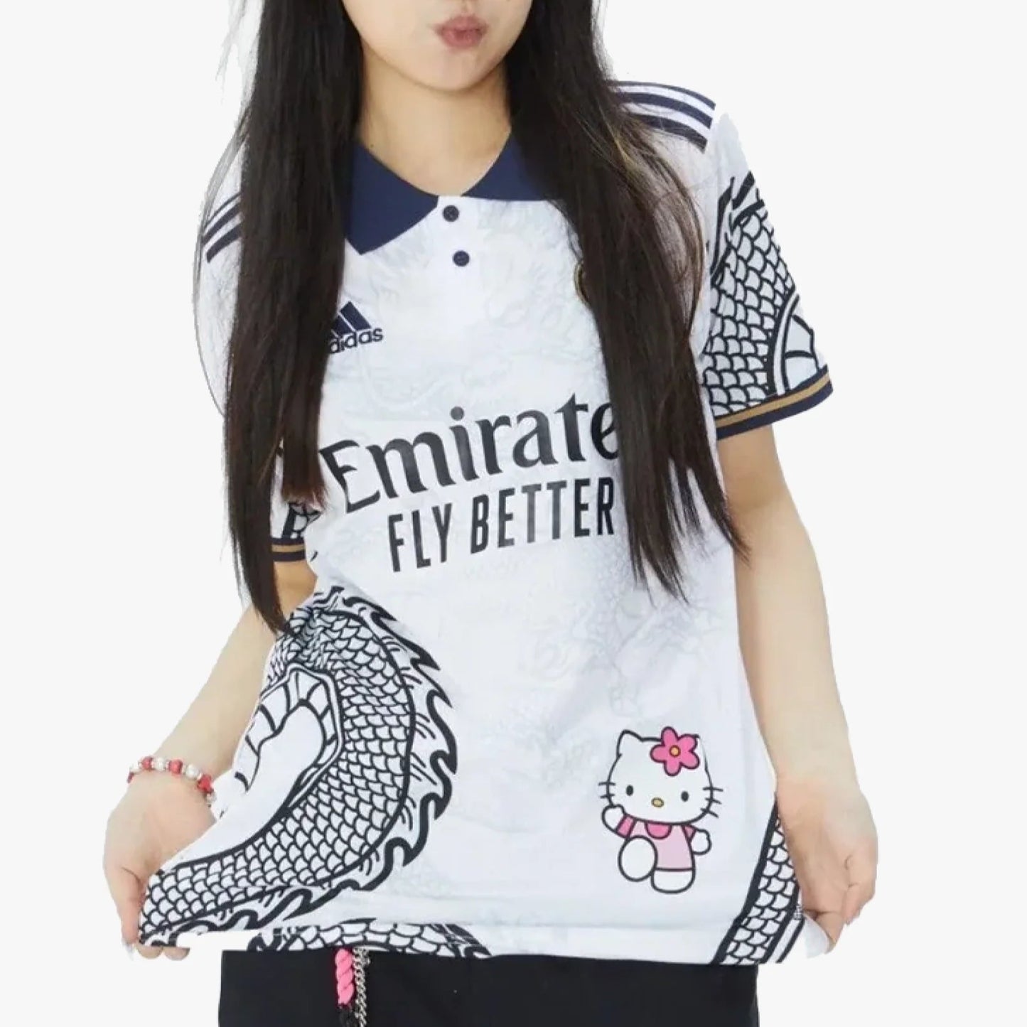 REAL MADRID WHITE DRAGONS x HELLO KITTY - The Kit Outlet