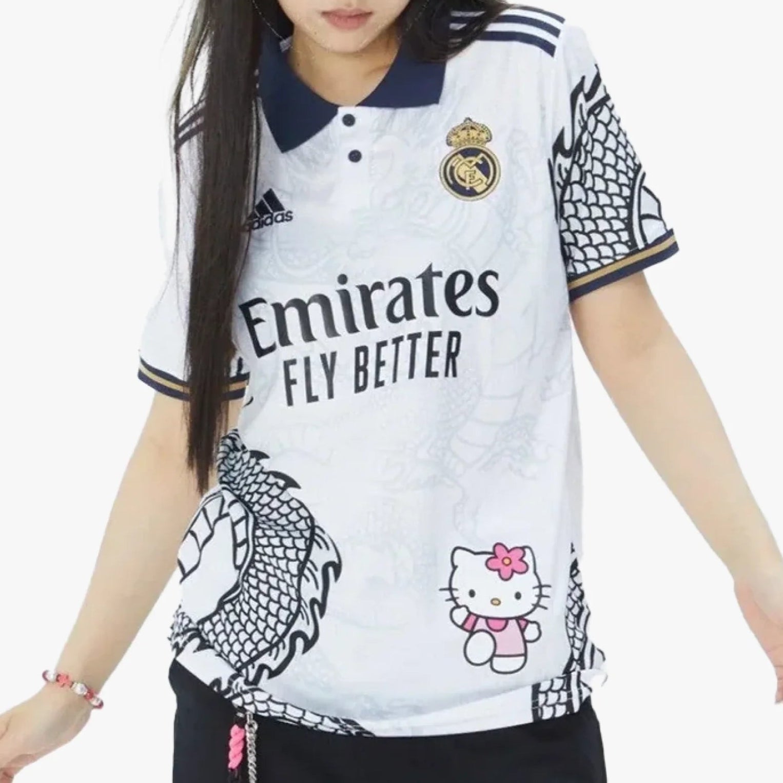 REAL MADRID WHITE DRAGONS x HELLO KITTY - The Kit Outlet