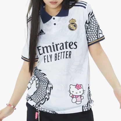 REAL MADRID WHITE DRAGONS x HELLO KITTY - The Kit Outlet