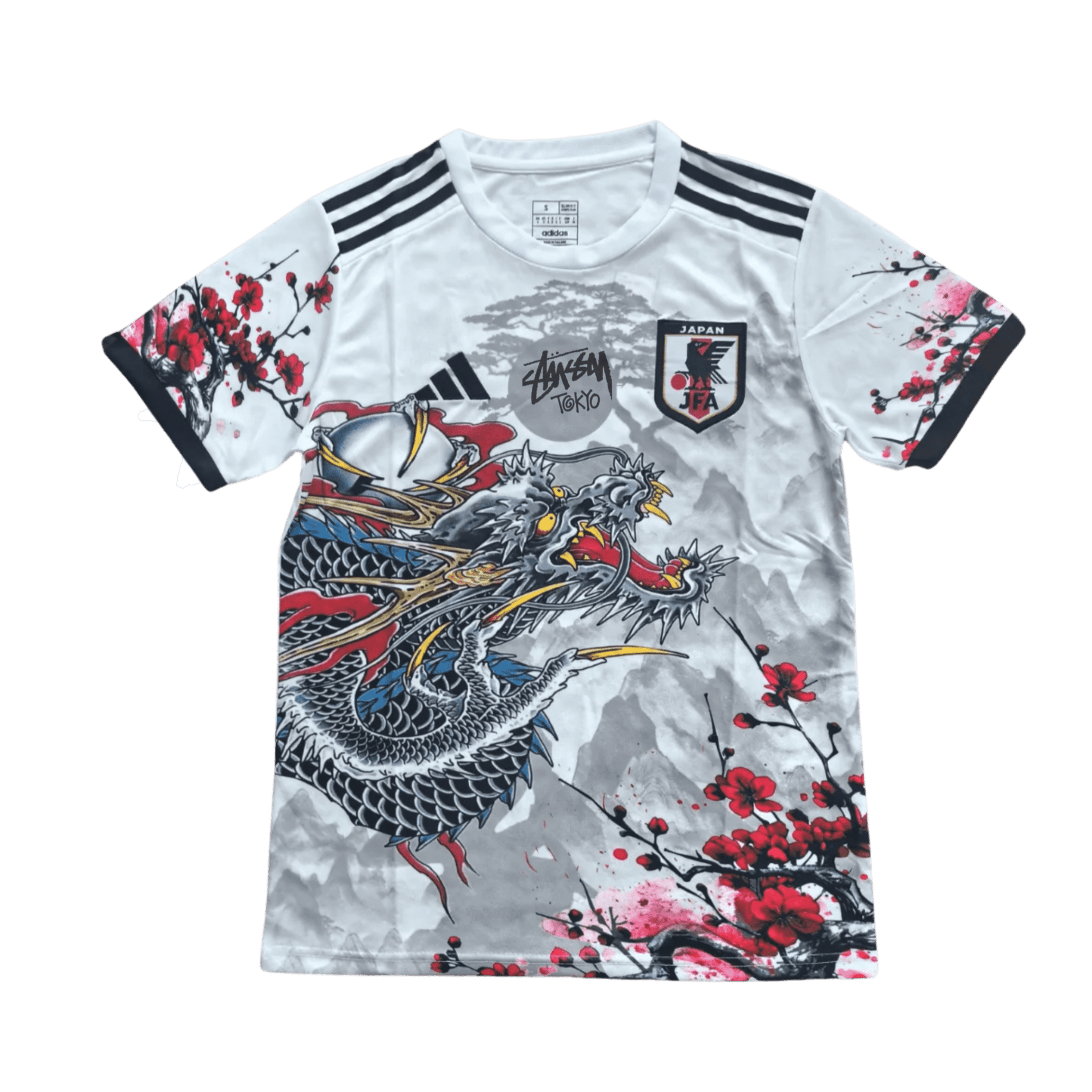 STÜSSY x “JAPAN” JERSEY - RED DRAGON - The Kit Outlet