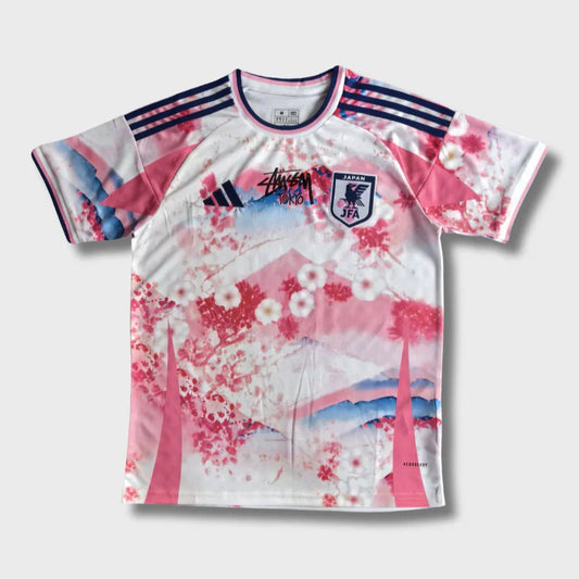 STÜSSY x “JAPAN” JERSEY - PINK SAKURA - The Kit Outlet